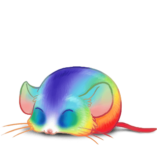 Adopte un(e) Souris Arc-en-Ciel